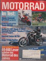 Das Motorrad 26/85, Hänsle-Kawasaki GPZ 970 R / Vulcan VN 750 / Münster (Westfalen) - Gievenbeck Vorschau