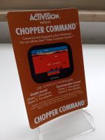 ATARI 2600 Spiel CHOPPER COMMAND Cartridge Ersatz Label selbstkle Köln - Ossendorf Vorschau