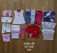 24 Teile Mädchenkleidung Größe 68 Bodies, Longsleeve, Kleid, Hose Bayern - Großenseebach Vorschau