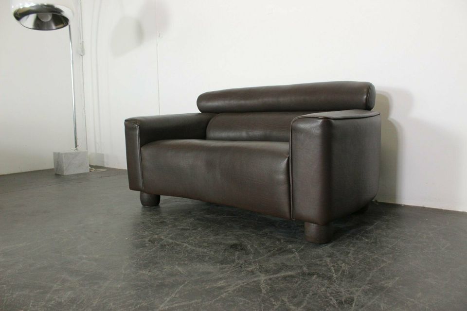 ◣De Sede Ds 45 Büffel Ledersofa Design Klassiker desede Neck cor in Höchst im Odenwald