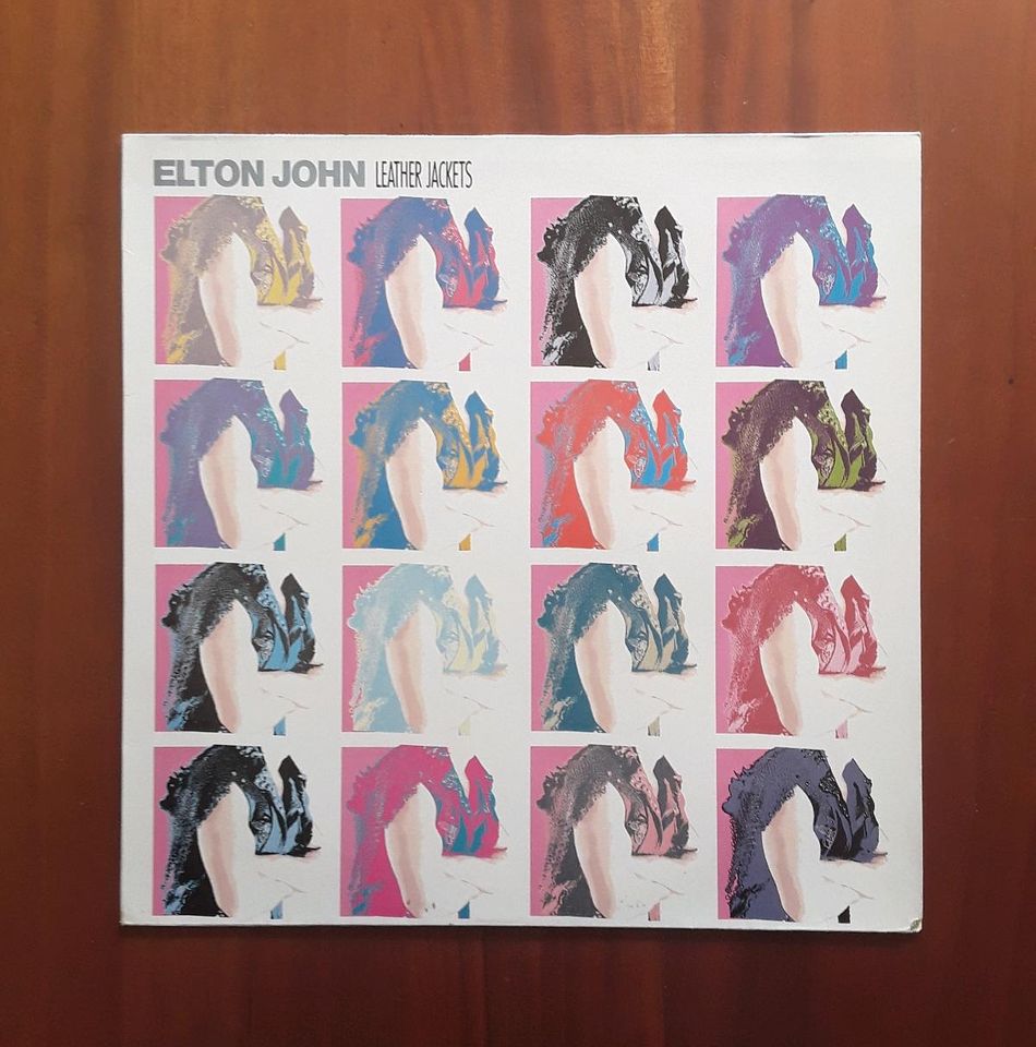 Elton John Vinyl LP Leather Jackets 1986 in Bornheim