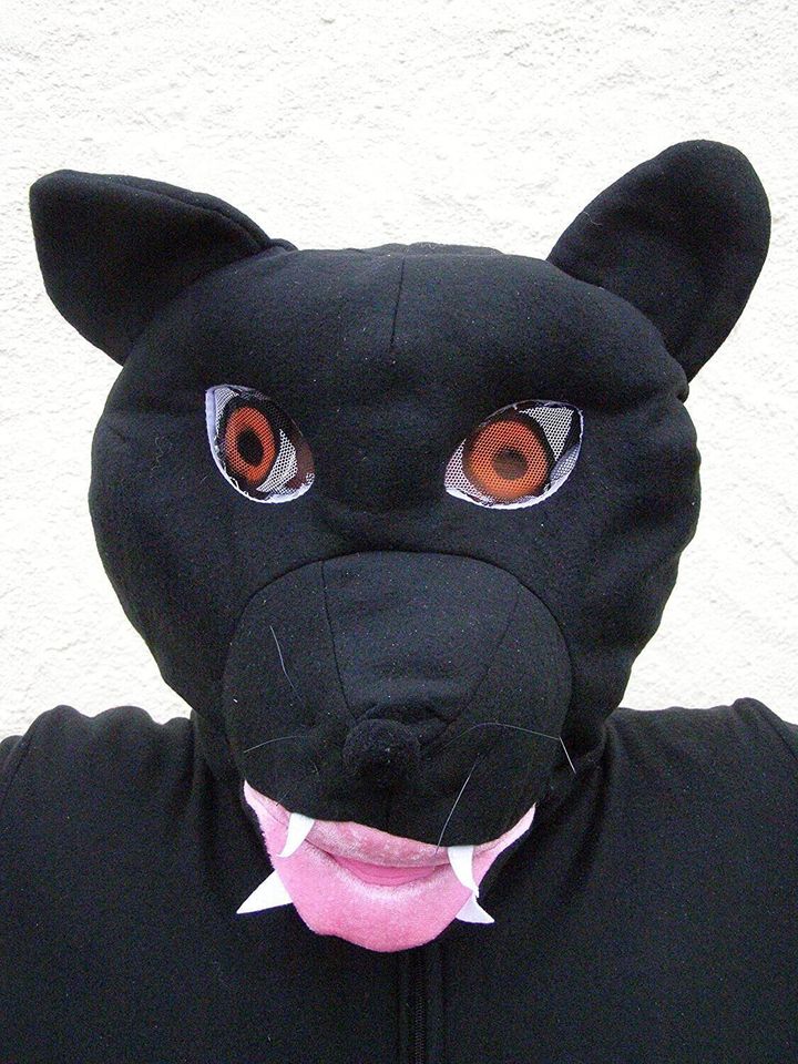 Panther Katze Kostüm Junggesellenabschied Maskottchen in Nassau