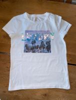 Shirt in weiß mit Pailletten von Only Kids Gr. 158 164 Stretch Sachsen-Anhalt - Thale Vorschau