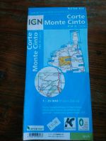 Wanderkarte Corte Monte Cinto IGN 4250 OT Nürnberg (Mittelfr) - Mitte Vorschau