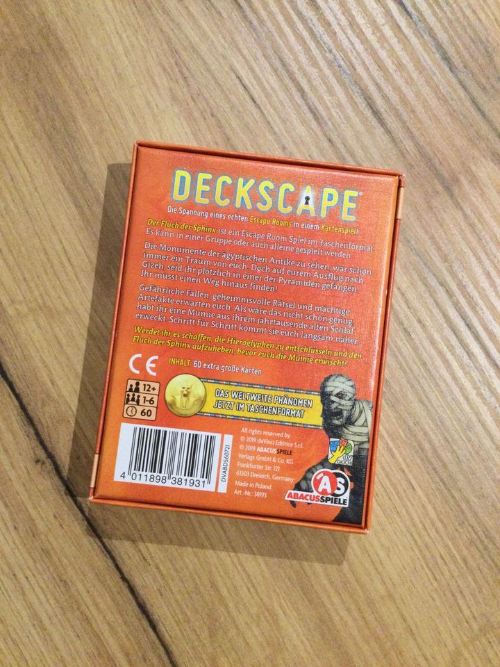 Deckscape-Escape Room im Taschenformat in Bramsche