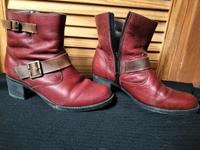 Remonte Schuhe Stiefeletten rot Gr. 37 Hessen - Geisenheim Vorschau