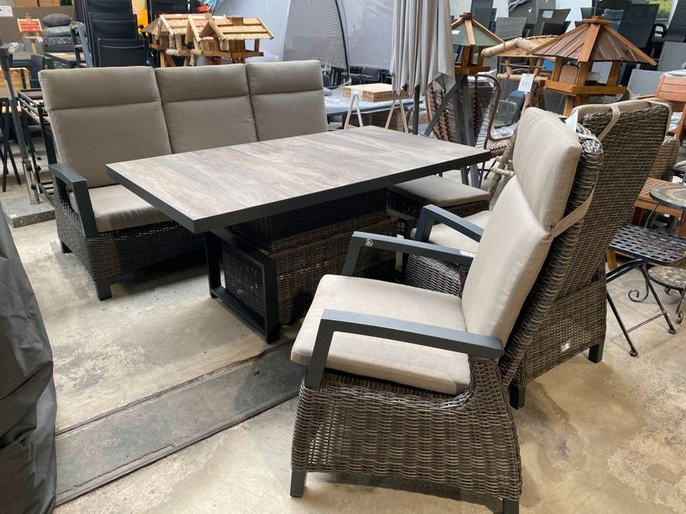 Gartenmöbel ⭐Outlet Dülmen Lounge Marken Sessel Schirme Pavillon in Coesfeld