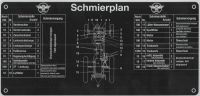 Schmierplan für Hanomag, Landtechnik, Trecker, Alu Nordrhein-Westfalen - Kalletal Vorschau