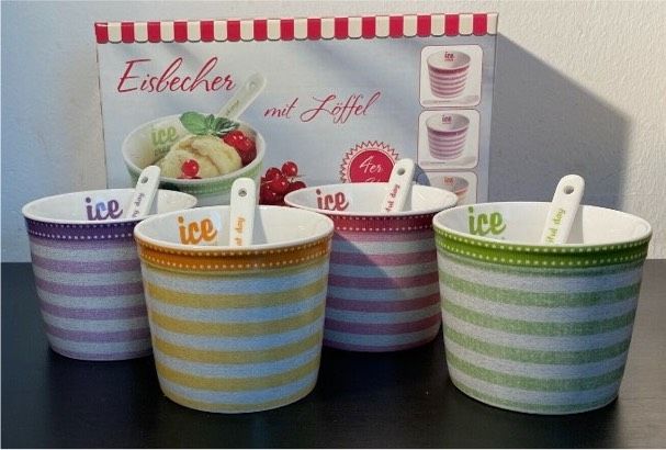 Eisbecher-Set (neu) in Frankfurt am Main