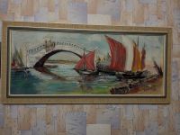 Schönes Gemälde mit Segelschiffen Häfen - Bremerhaven Vorschau