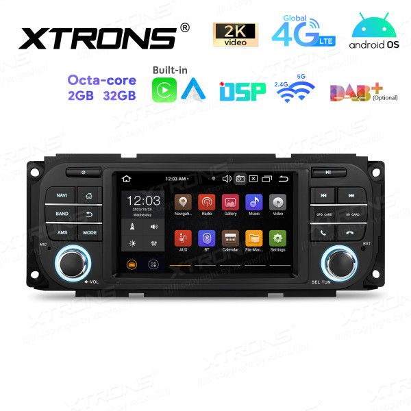 Android Autoradio Xtrons PSX52WRJL Chrysler,Dodge,Jeep 2GB+32GB in Burghausen