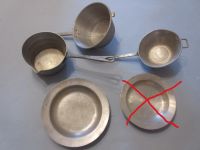 Küchenutensilien – Aluminiumguss – Topf Siebe Teller – Vintage Saarland - Weiskirchen Vorschau