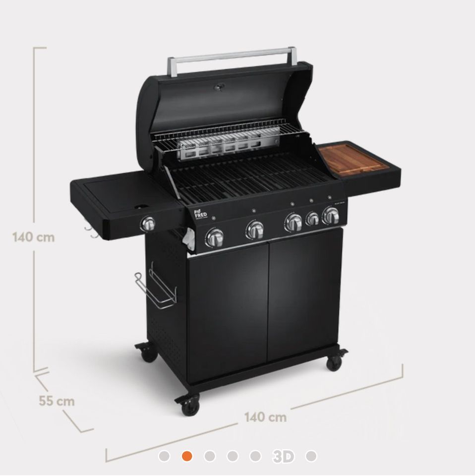 BIG FRED Deluxe Grilll 4-Brenner in Perleberg