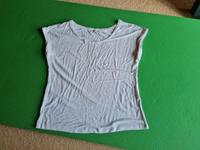 Shirt weiß silber Glitzer Berlin - Pankow Vorschau