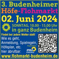 Hofflohmarkt Budenheim 02.06.2024 Rheinland-Pfalz - Budenheim Vorschau