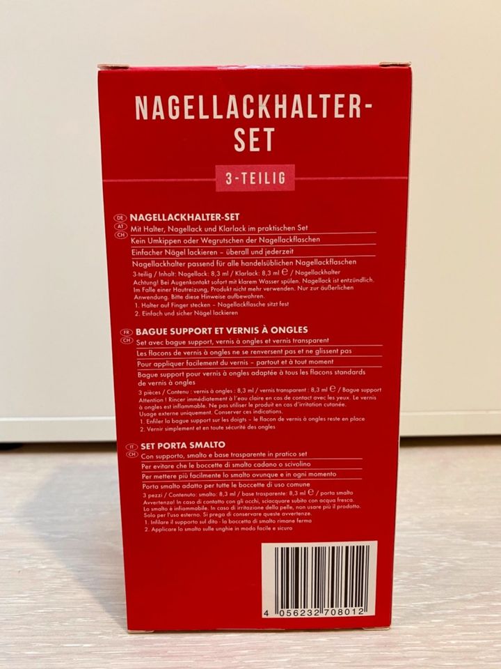 Nagellackhalter-Set, 3-teilig (neu) in Mainz