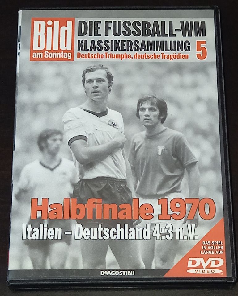 Die Fussbal-WM Klassikersammlung 5, Halbfinale 1970 Italien : GER in Bocholt