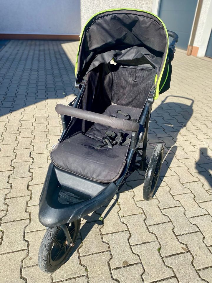 Hauck Kinderwagen Runner mit Regenverdeck inkl. 2 Ersatzschläuche in Stadtbergen