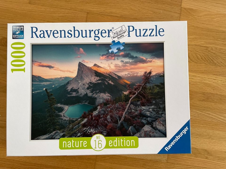 Ravensburger Puzzle 1000 Teile nur einmal gelegt in Rösrath