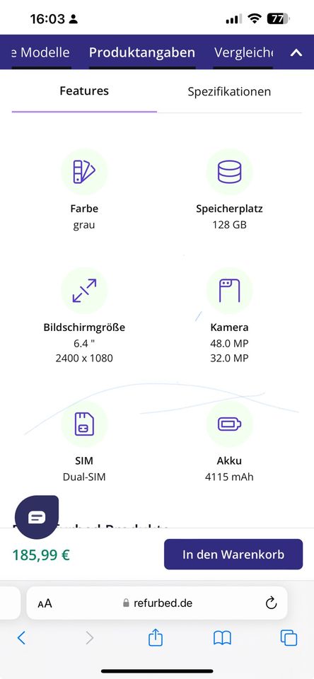 Smartphone oneplus Nord 128 gb in Lichtenstein