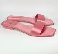 Cult Gaia Sandalen 39 pink satin (Net a Porter, chanel) Hamburg-Mitte - Hamburg Wilhelmsburg Vorschau