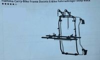 Fiammia Carry Bike Frame und Fahradträger für Fiat Ducato Bayern - Rinchnach Vorschau