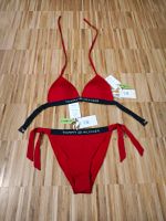 Tommy Hilfiger Bikini rot S Triangel fixed cheeky side tie bikini Bayern - Wilhermsdorf Vorschau