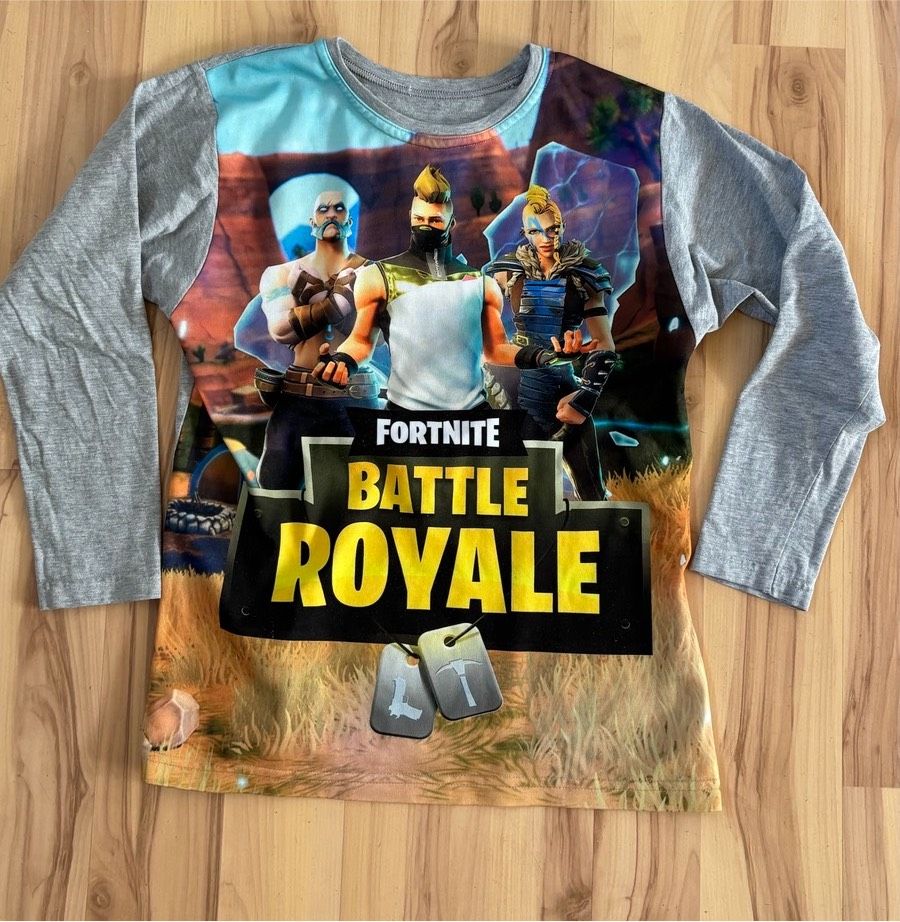 Top❣️Kinder Jungen Pullover Langarmshirt Fortnite 146 in Stralsund