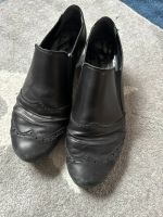 Rieker 42 schwarz Pumps Schuhe Antistress Leder Essen - Bergerhausen Vorschau