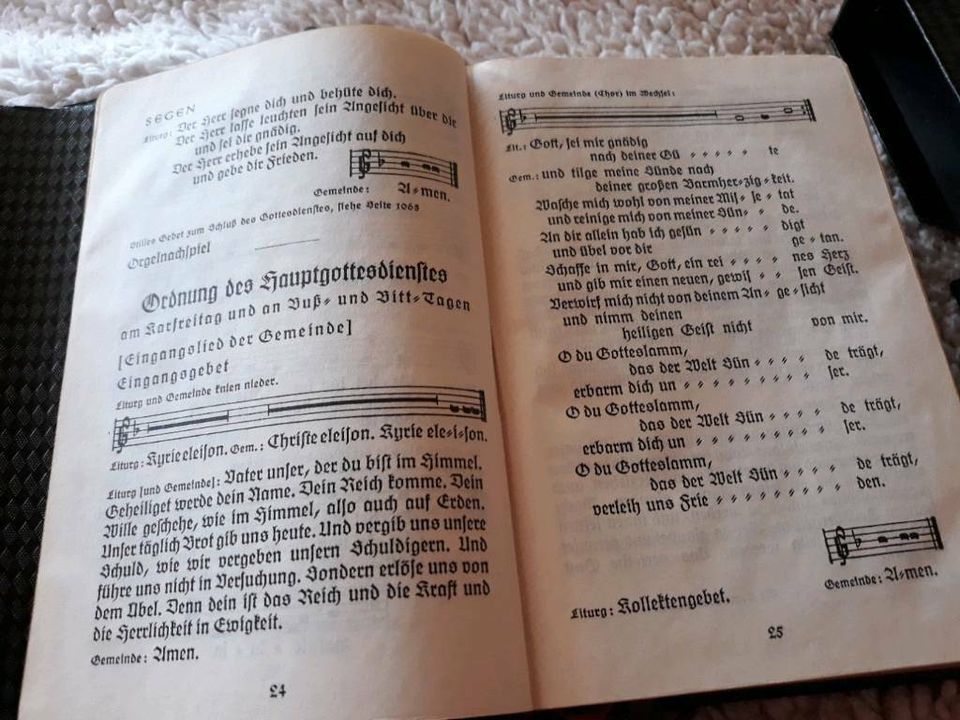 Evangelisches Kirchengesangbuch in St. Wendel