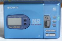 SONY MD-WALKMANN MZ-R35 in Metallicblau. Gebraucht ok! Rheinland-Pfalz - Rheinböllen Vorschau