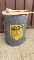 DDR  Ostalgie FDJ Trommel Sachsen - Leutersdorf Vorschau