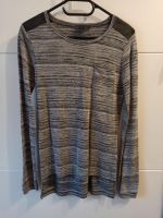 grau-schwarzer Pullover mit Brusttasche Bayern - Finning Vorschau