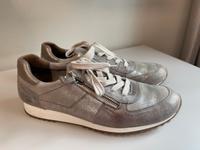 PAUL GREEN Leder SNEAKER SCHUHE - taupe gold - 39 UK 6 - NP 135 Bayern - Bad Kissingen Vorschau