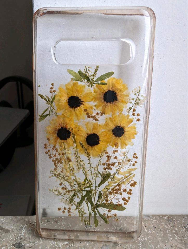 Handyhülle gepresste Blumen für Samsung S10 plus in Dresden