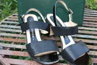 schicke Sandalette in Schlangenopt Gr. 6 Fb schw von Peter Kaiser Niedersachsen - Jever Vorschau