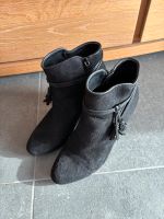 Stiefeletten Gr. 40 schwarz Bayern - Ergolding Vorschau