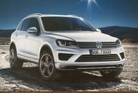 VW Touareg Prospekt Oktober 2016 Thüringen - Ziegelheim Vorschau