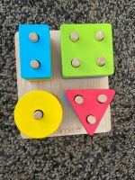 Steckspiel Montessori aus Holz Bayern - Sonthofen Vorschau