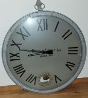 Große Industrial Uhr Pendeluhr Wanduhr 62cm Metall schwer Bayern - Bad Aibling Vorschau