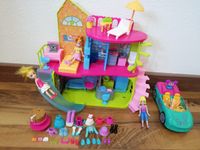 Polly Pocket Haus mit Auto und Zubehör Bayern - Rednitzhembach Vorschau