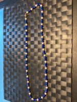 Lapislazuli & Perlen  Schmuck Kette mit Goldverschluss Eimsbüttel - Hamburg Eimsbüttel (Stadtteil) Vorschau