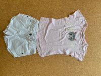 Sommer Kombi Jeans Shorts+T-Shirt H&M weiss rosa Katze 134 140 Düsseldorf - Eller Vorschau