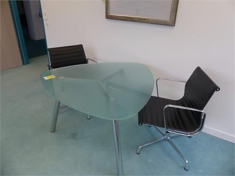 BENE Designer Glastisch Esszimmer- /  Büro- / Meetingtisch in München