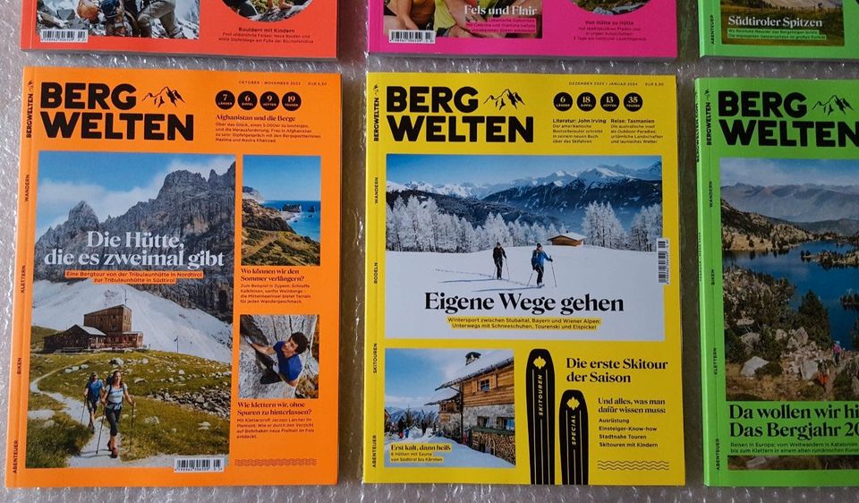 Bergwelten Zeitschrift - von April Mai 2023 bis Februar März 2024 in Hungen