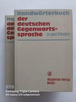 Handwörterbuch der Deutschen Gegenwartssprache in zwei Bänden. Berlin - Hohenschönhausen Vorschau