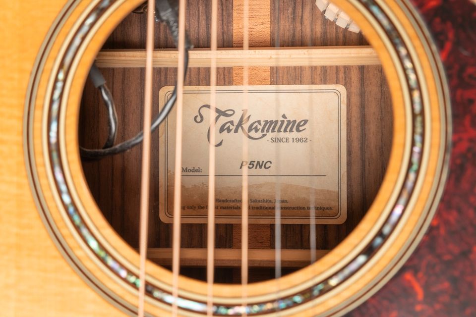 2019 Takamine P5NC | Japan Westerngitarre CTP3 Cool Tube Cutaway in Niebüll