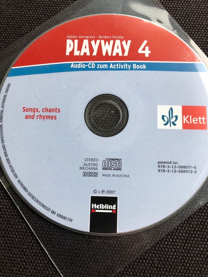 Playway 4 Audio cd mit songs, chants and rhymes in Hannover