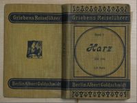 Harz- Reiseführer 1914 auch als Wanderweg- Atlas zu gebrauchen Thüringen - Jena Vorschau