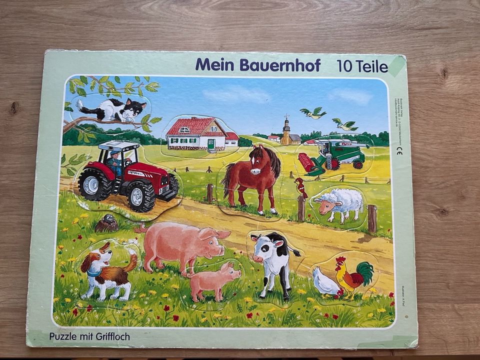 Puzzle mein Bauernhof 10 teile in Baunatal